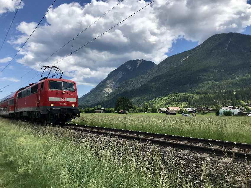 Mit der Bahn in die Berge