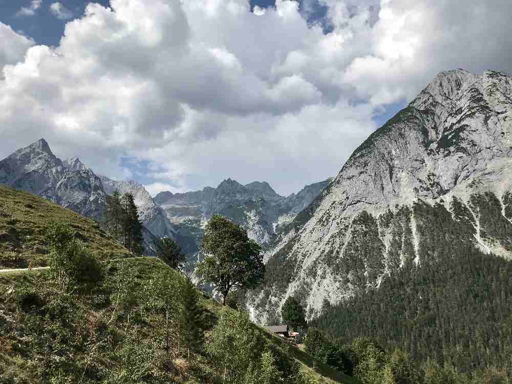 Zählt zu den schönsten MTB Touren im Karwendel: Zur Ganalm im Vomperloch