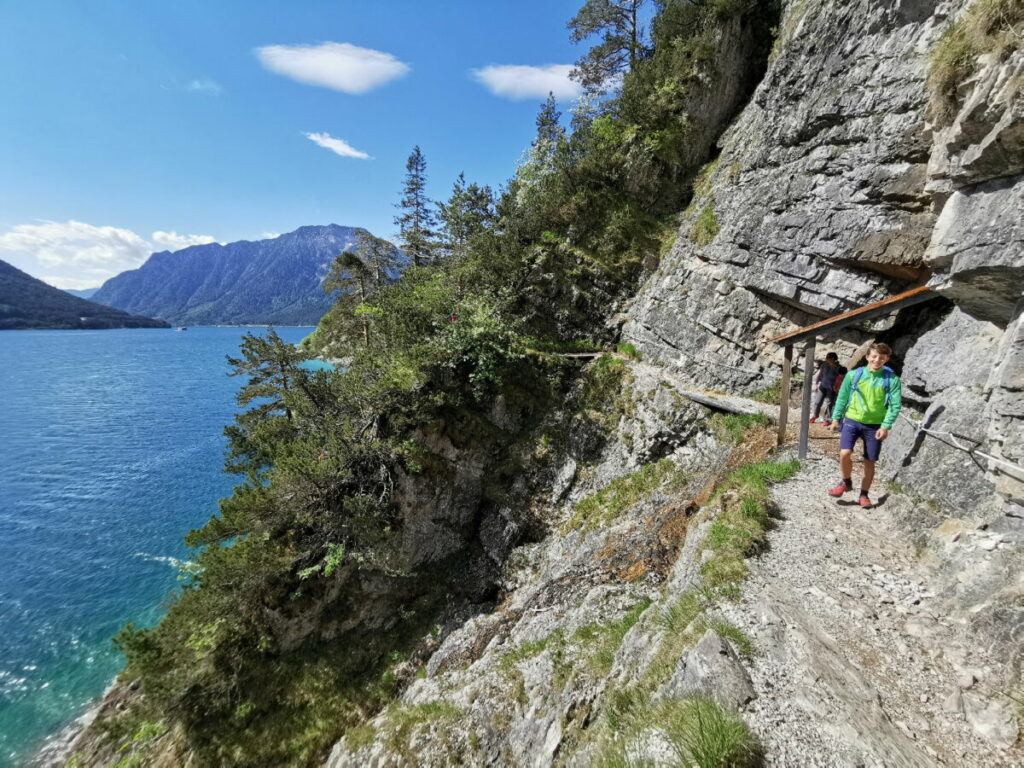 Das ist der Mariensteig von Pertisau zur Gaialm