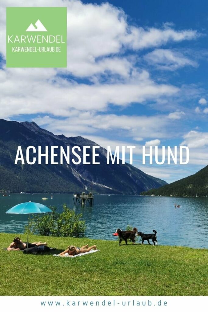 Achensee mit Hund