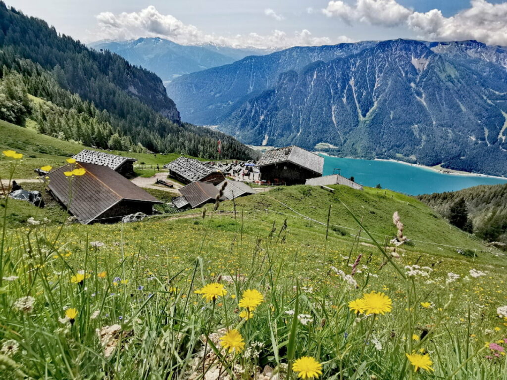 Traumhafte Berge und Wege zum Achensee wandern