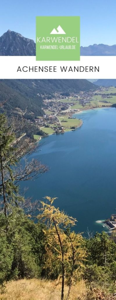 Achensee wandern