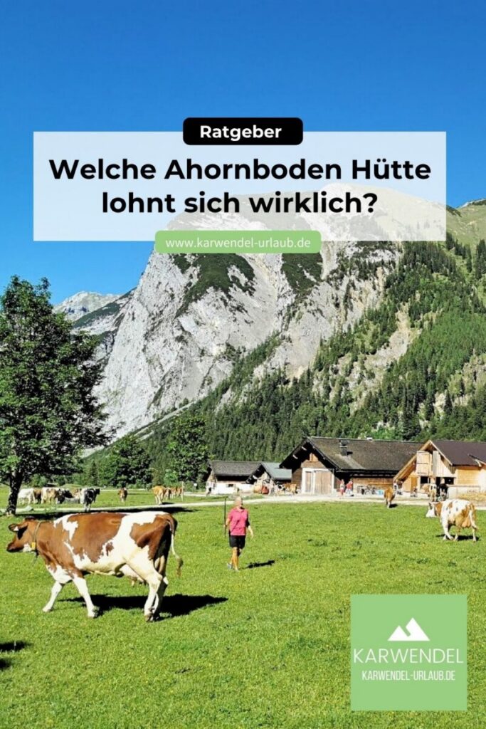Ahornboden Hütten