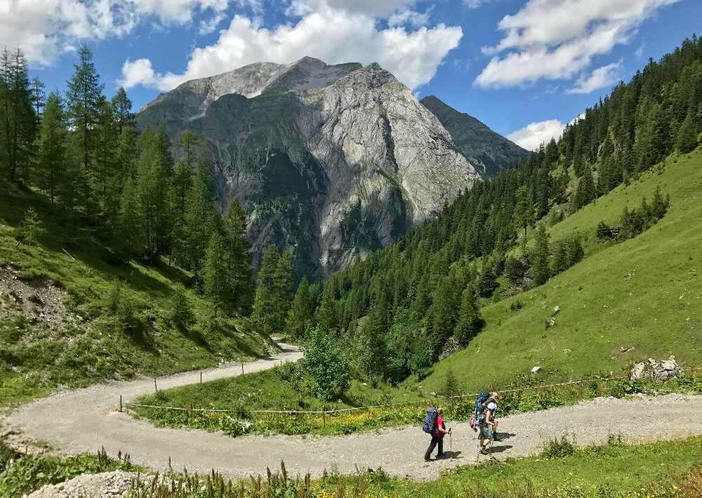 Vom Großen Ahornboden zur Binsalm wandern