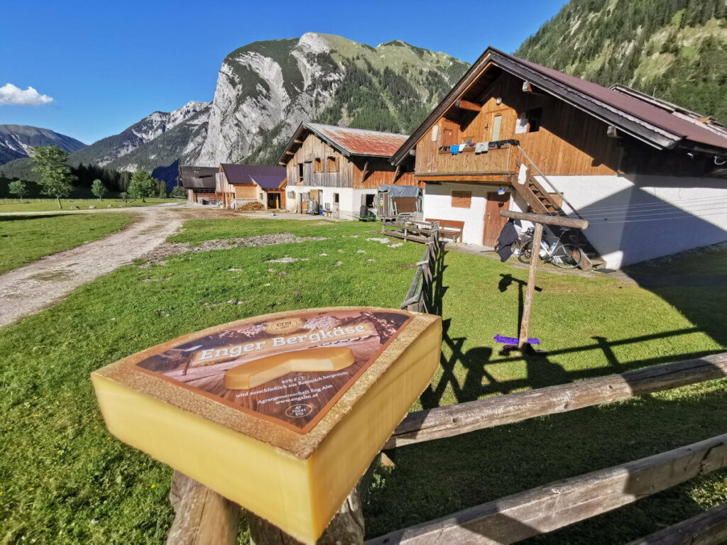 Almwandern Tirol - zum Enger Bergkäse in der Eng Alm
