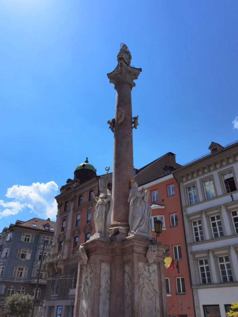 Die Annasäule ist eine der prächtigen Innsbruck Sehenswürdigkeiten