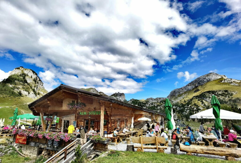 Achensee Wanderung im Rofan - und beim Almstüberl einkehren