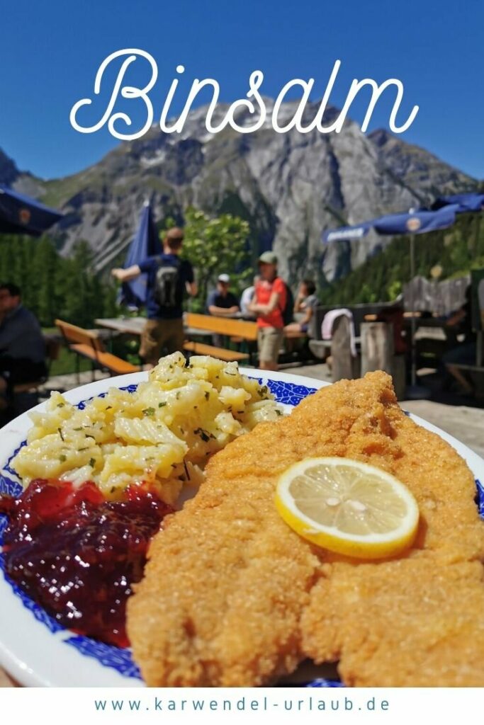 Ein echt gutes Schnittzel - samt Bergblick von der Sonnenterrasse