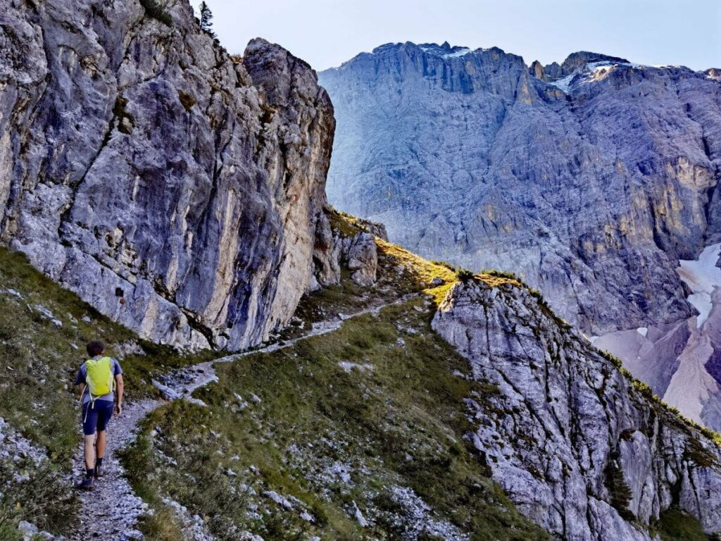 Auf die Birkkarspitze Bergwandern im Karwendel