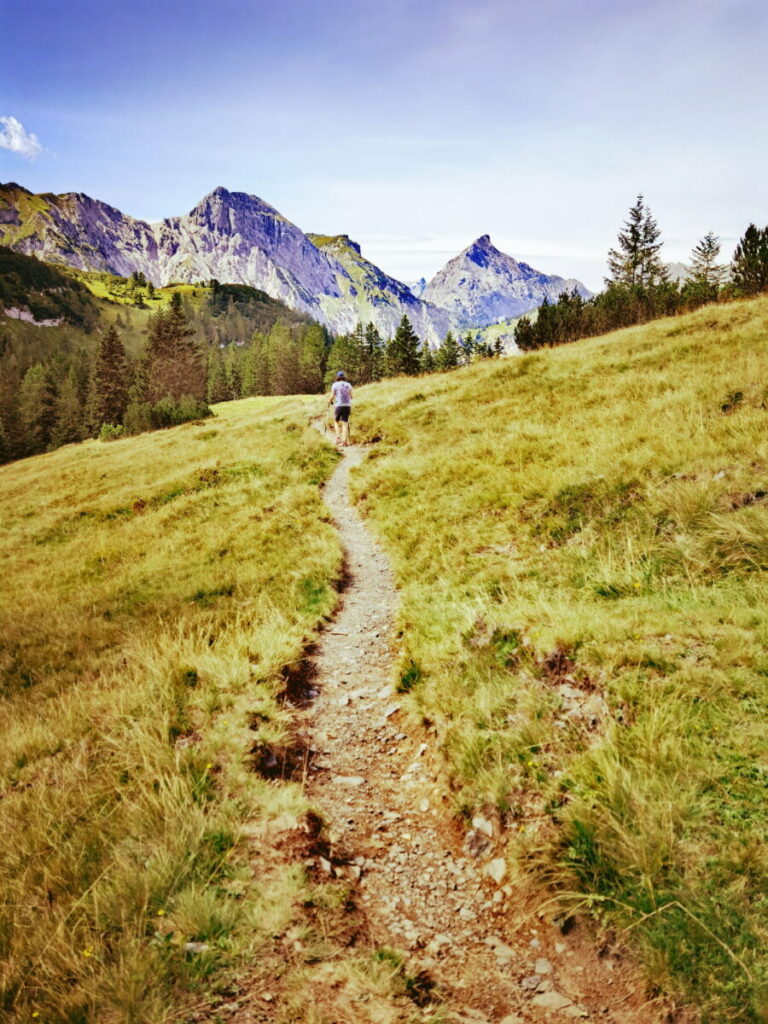 Im Spätsommer am Bärenkopf wandern