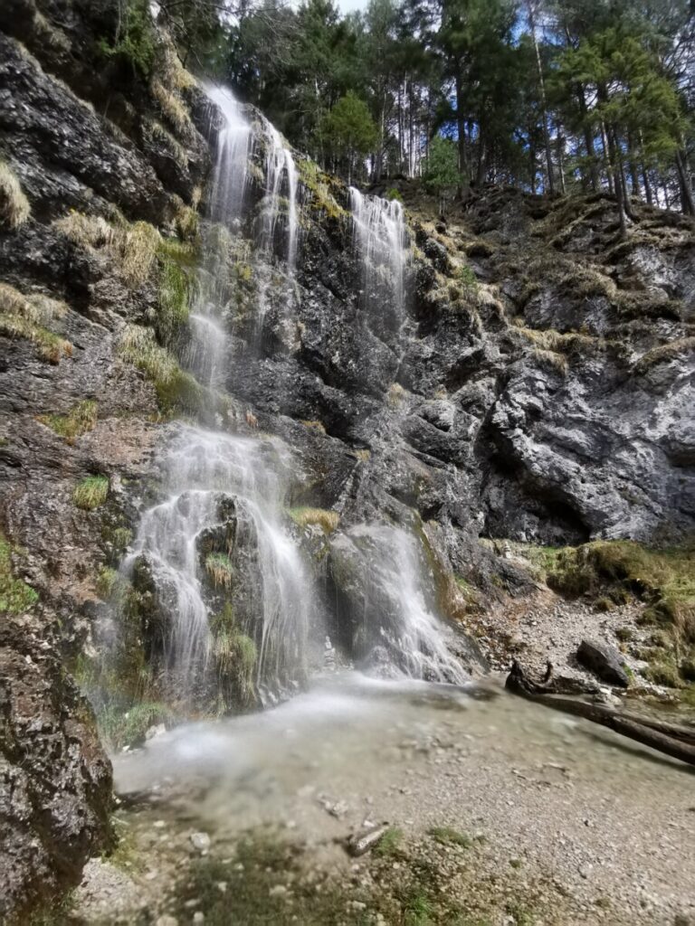 Frühlingswanderung zum Buchauer Wasserfall