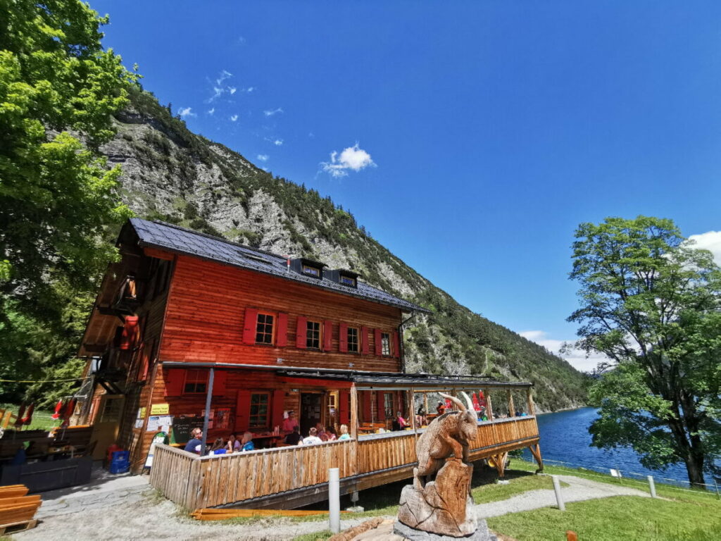 Das ist die schöne Gaisalm - zwischen Karwendel Berge und Achensee