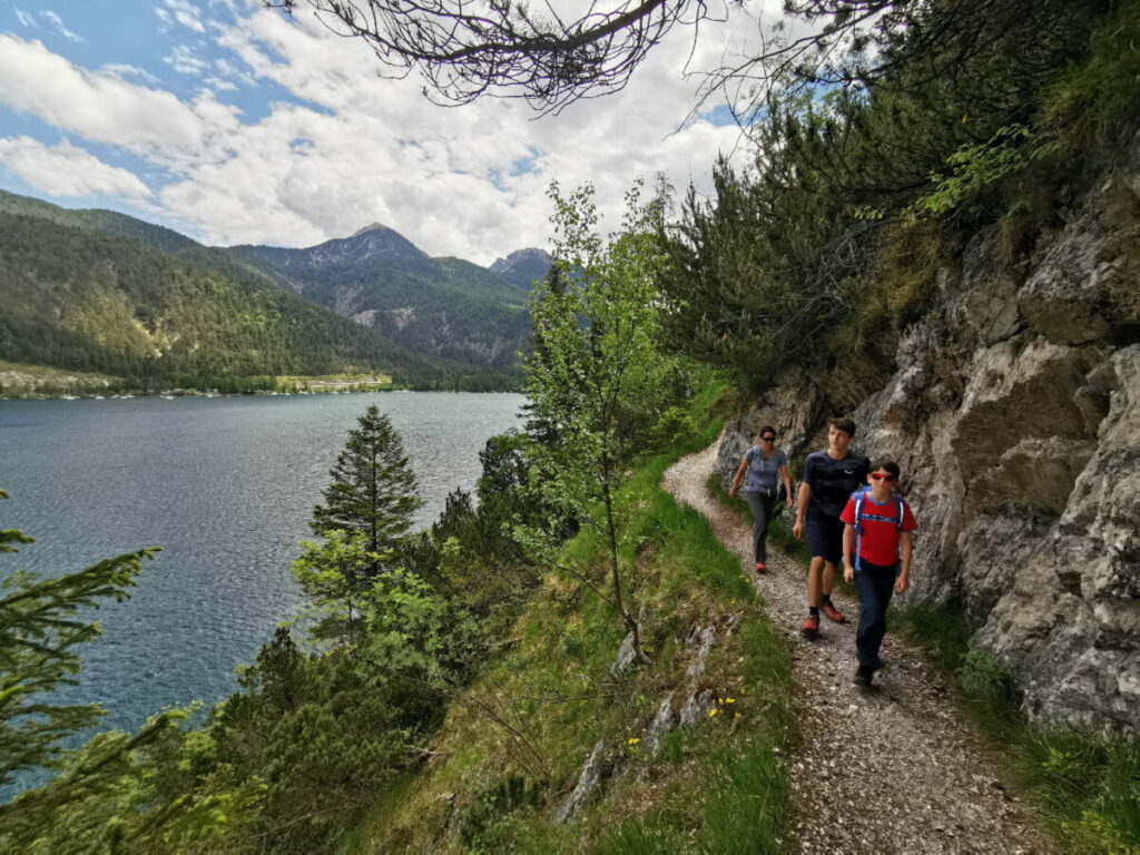 Das ist der Steig von der Gaisalm nach Achenkirch