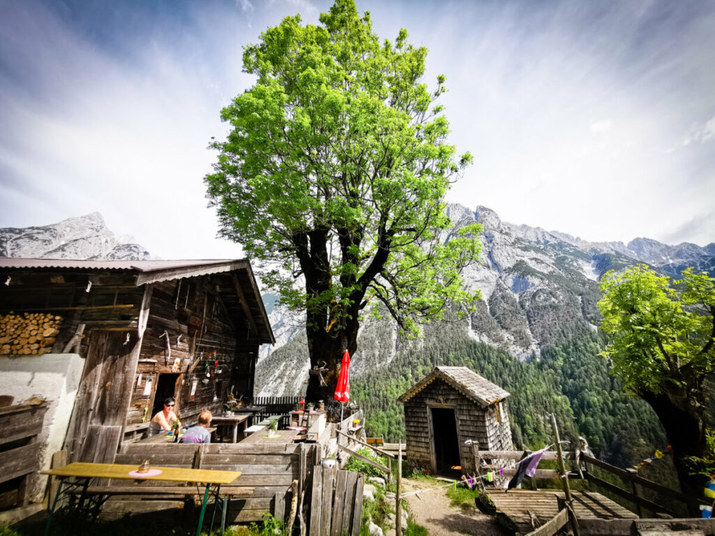 Die Ganalm - für mich die urigste Alm im Karwendel!