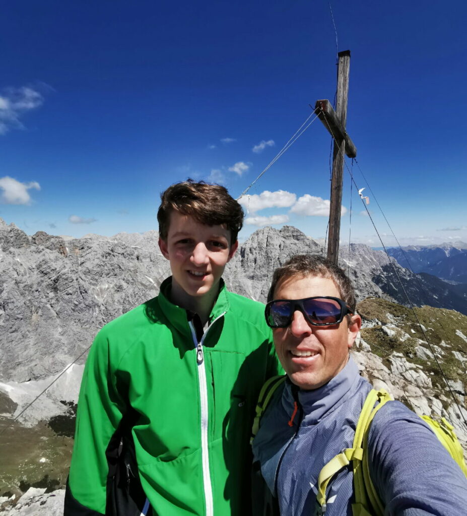 Bergtour im Wettersteingebirge auf die Gehrenspitze