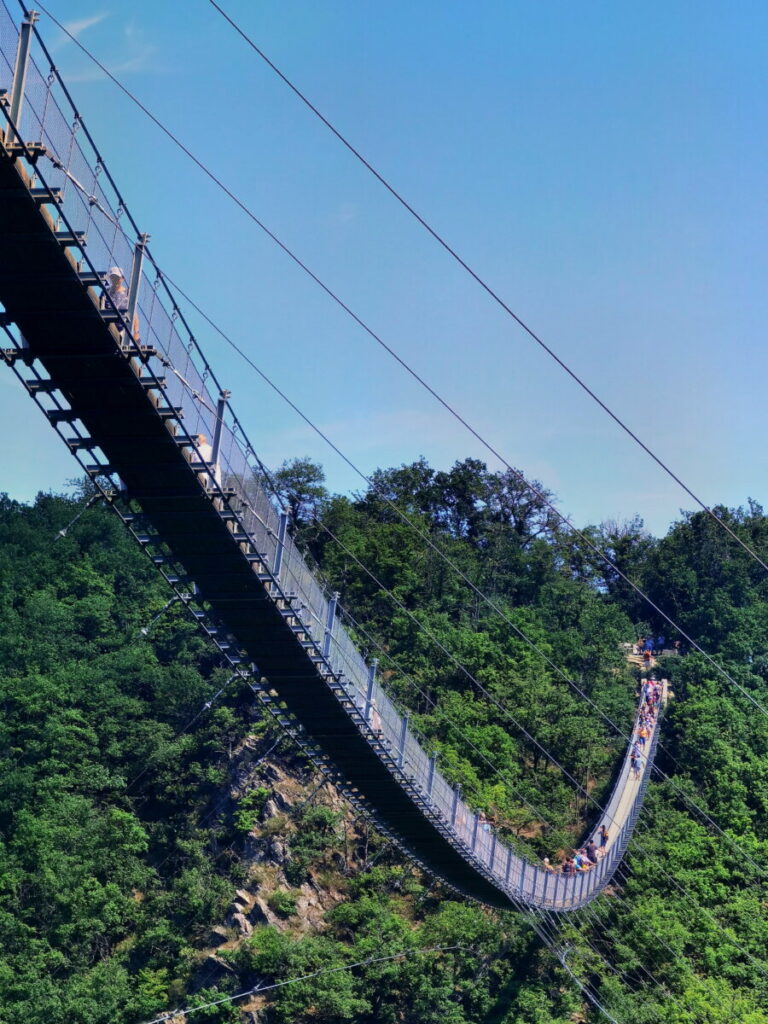 Geierlay Hängebrücke - spektakulärer Ausflug in Deutschland