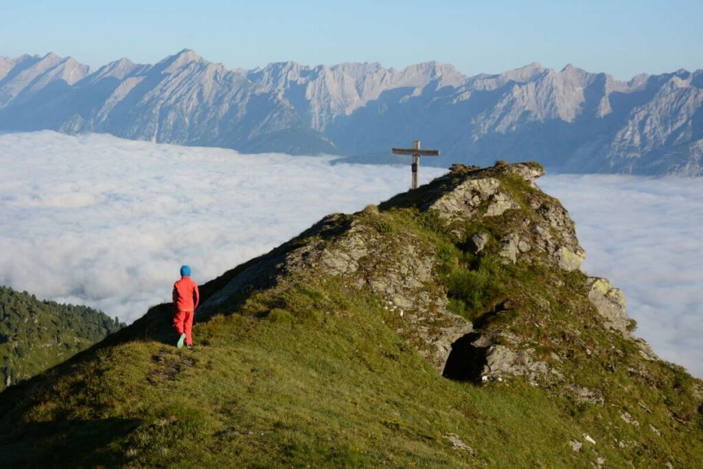 Abstecher bei der Gilfert Wanderung beim Wetterkreuz