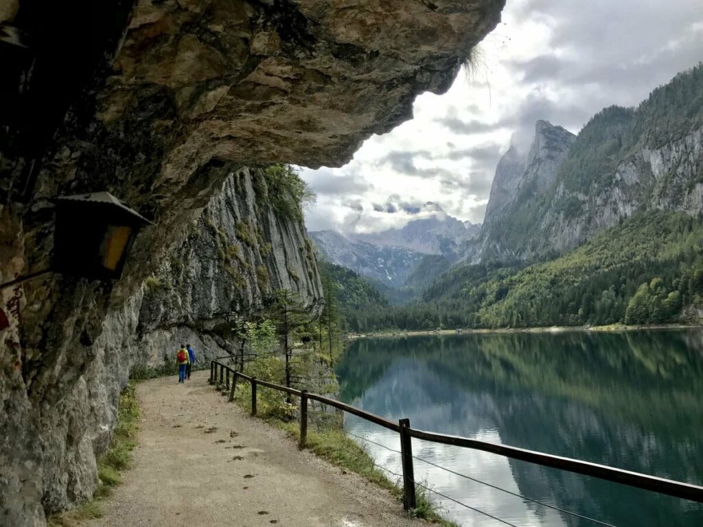 Einer romantischsten Österreich Seen - der Gosausee