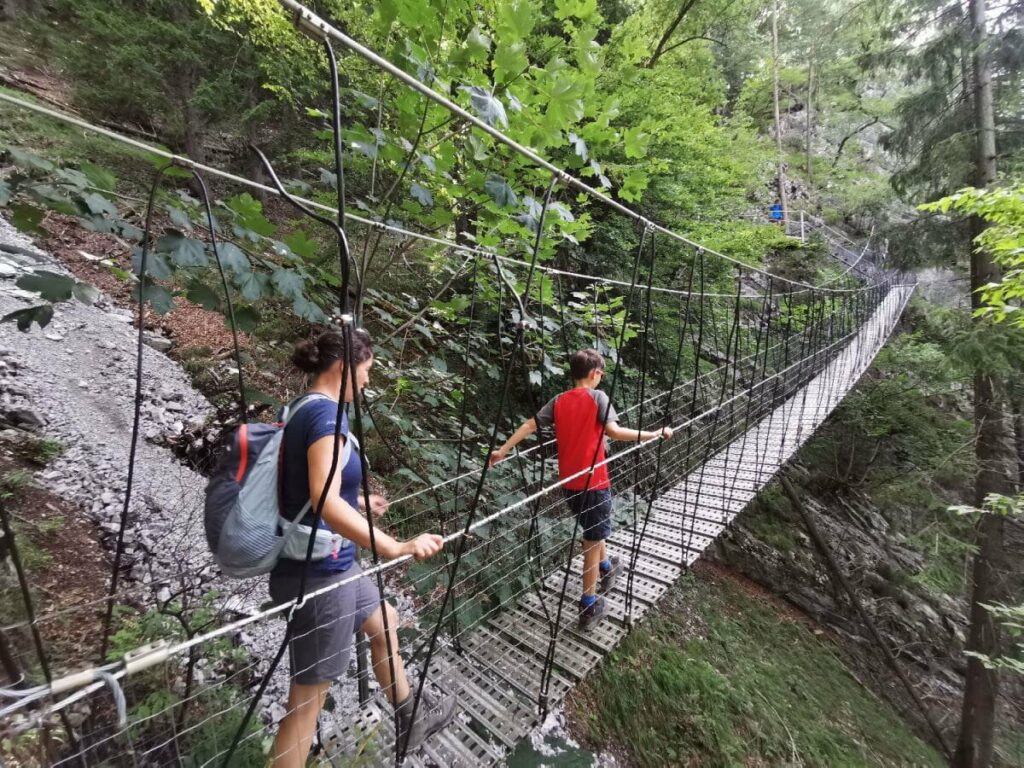 Geheimste Hängebrücke Österreich - die findest du sicher nicht ohne unsere Beschreibung!