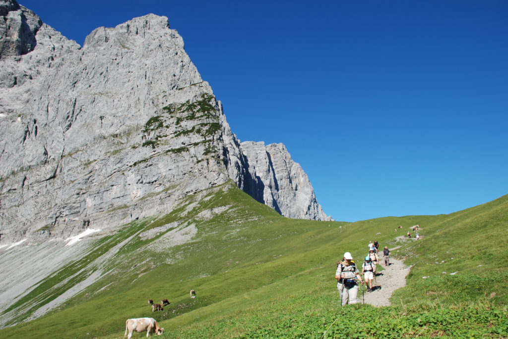 Auf das Hohljoch wandern - das ist die Kulisse!