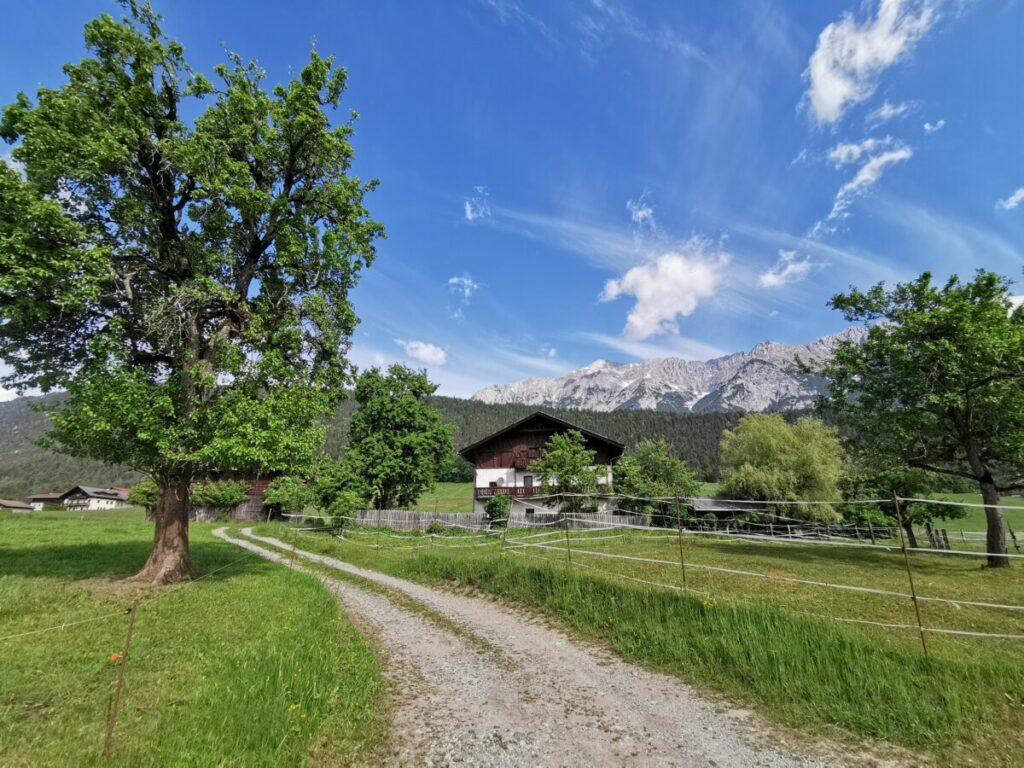 Vom Inntal geht´s Richtung Karwendel