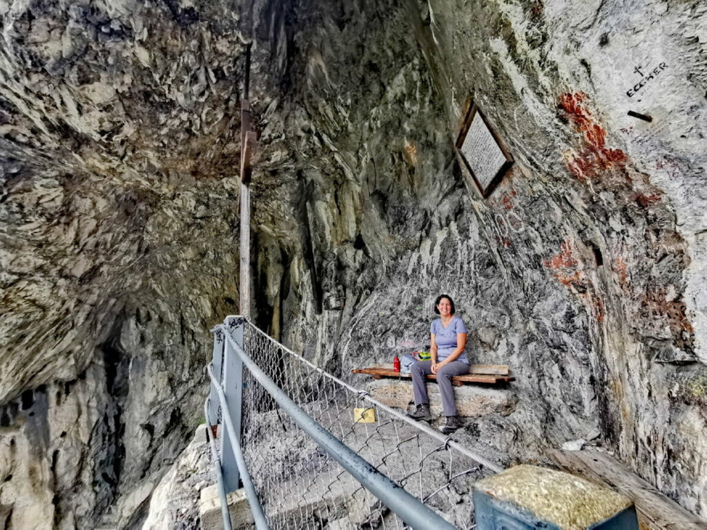 So ist es in der Kaiser Maximilian Grotte