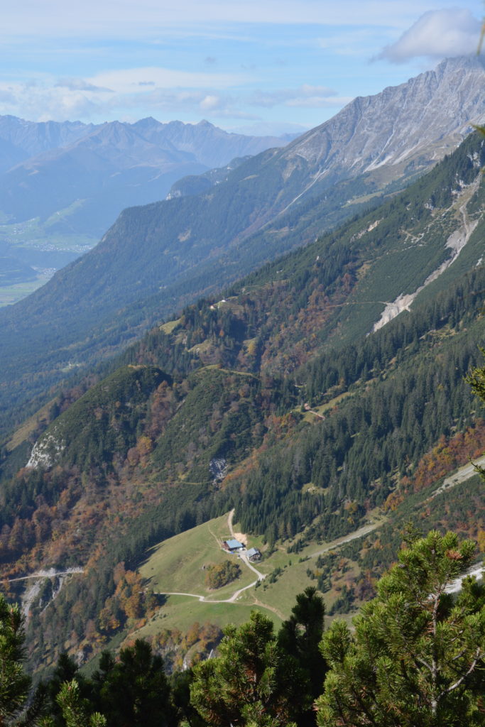 Kaisersäule Wanderung - kleine Thaurer Alm, großes Karwendel
