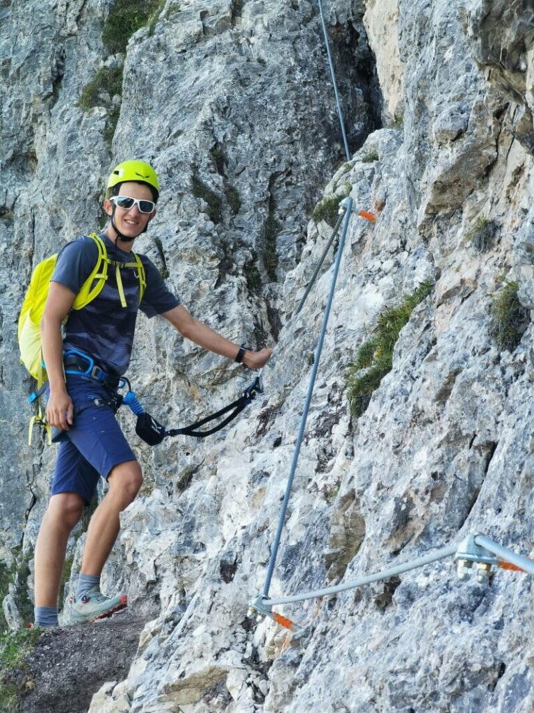 Klettersteige Karwendel - von leicht bis schwer gibt es eine große Auswahl!  