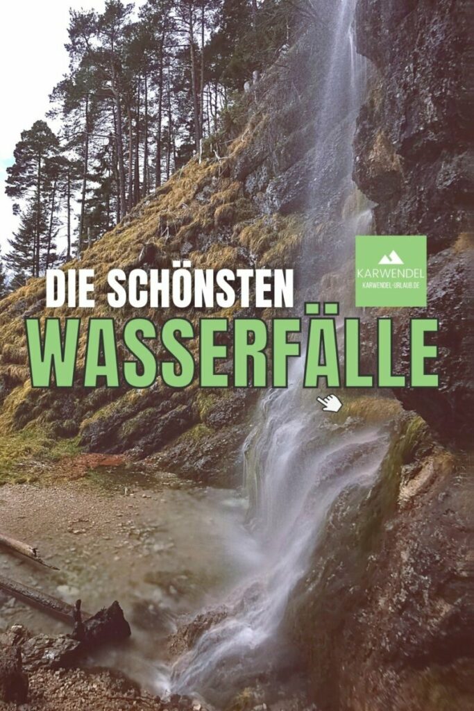 die schönsten Wasserfälle im Karwendel