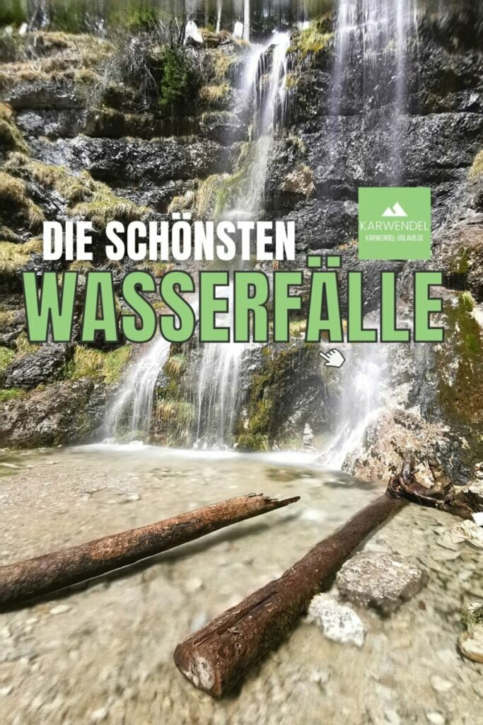 die schönsten Wasserfälle in Bayern und Tirol