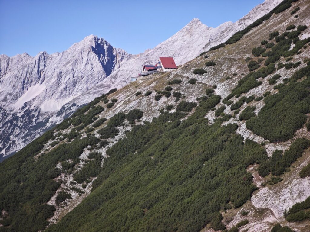 Spektakulär im Karwendel wandern - das Halltal oberhalb von Hall in Tirol