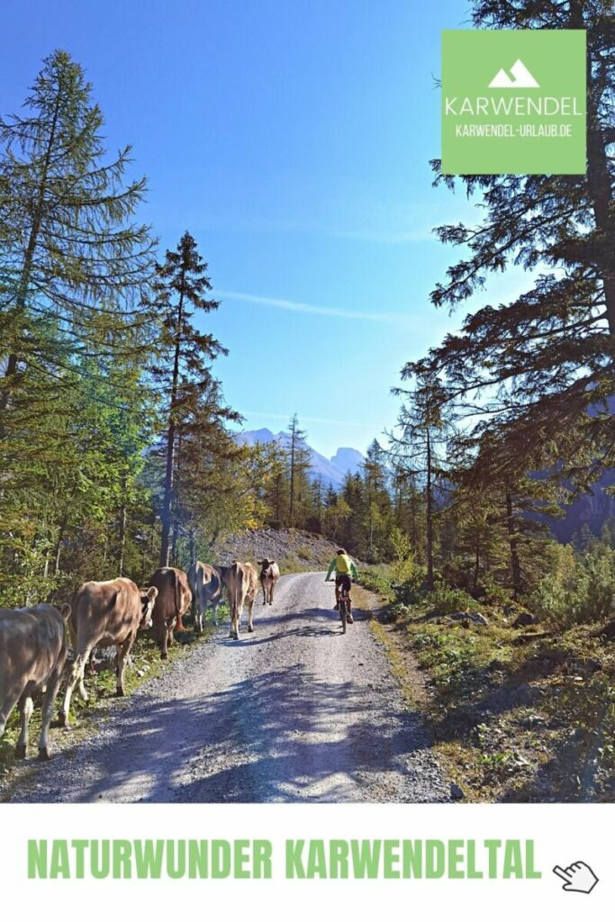 durchs Karwendeltal mountainbiken im Karwendel