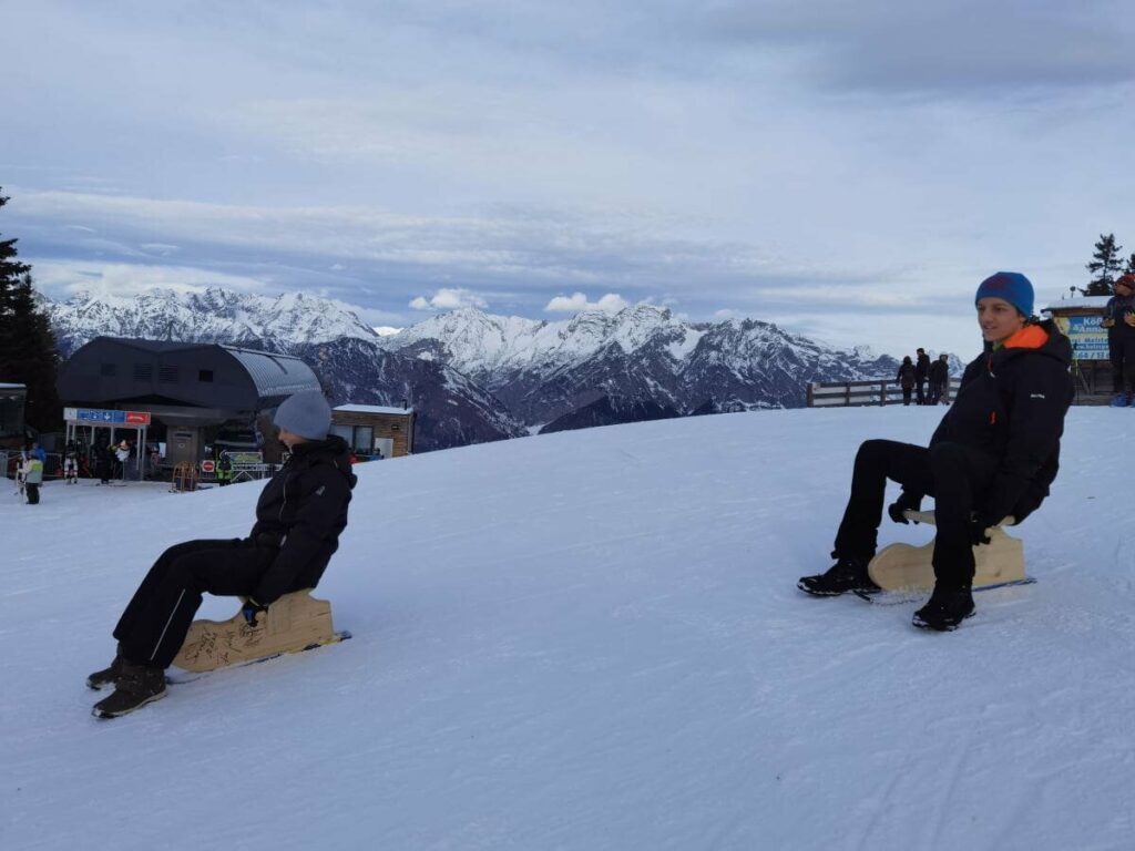 Gut Klumpern in Tirol - bei der Mittelstation am Glungezer