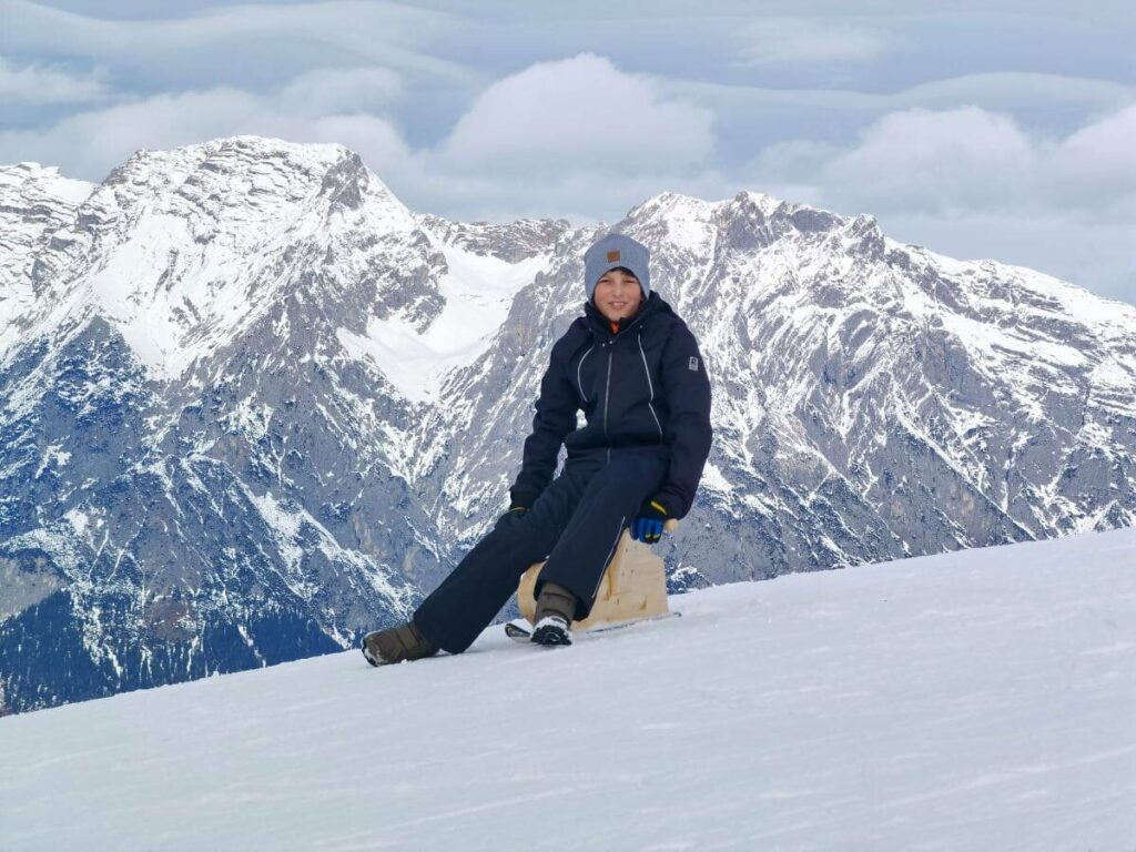 Klumpern mit Blick auf´s Karwendel - die komplette Erklärung dieser exotischen Freizeitbeschäftigung & alle Tipps