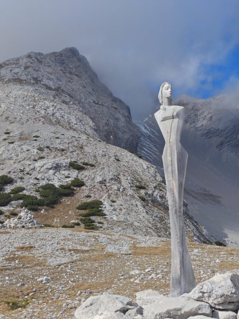 Die Jochfee am Lafatscher Joch im Karwendel