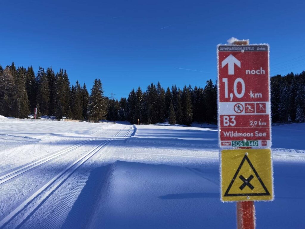 Leutasch Loipe - mit Verbindung nach Seefeld über Wildmoos