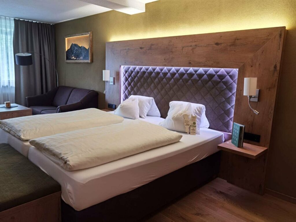 Modern und neu: Die Leutascherhof Zimmer 