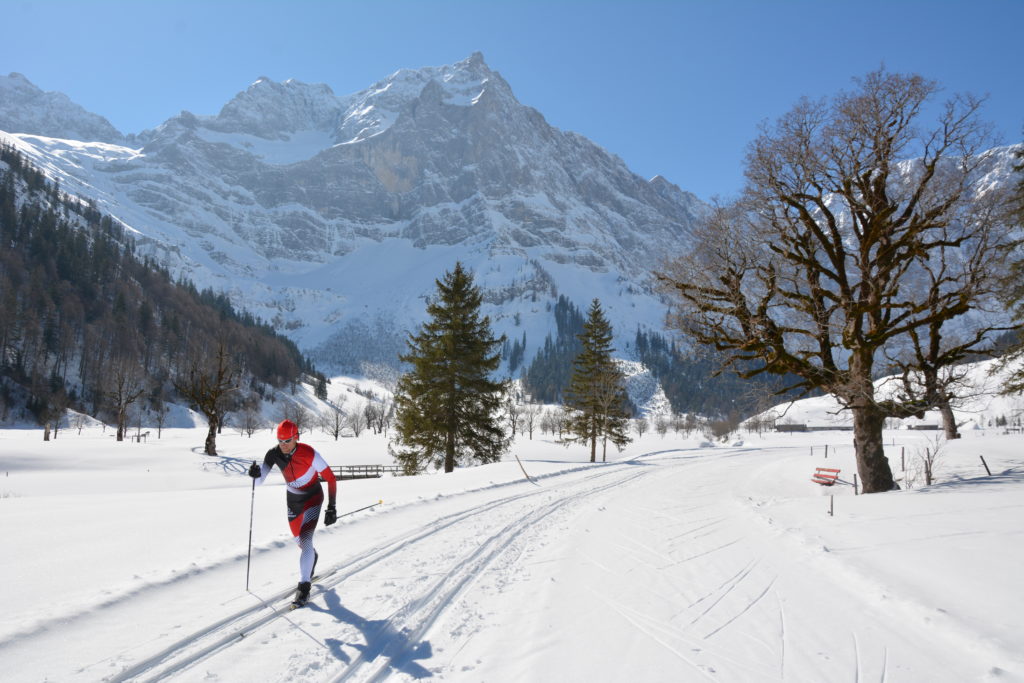 Loipe Hinterriß im Karwendel - schöner kannst du nicht langlaufen!