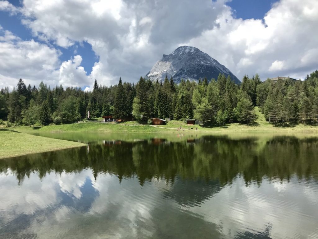 So schön, wenn er Wasser hat: Der Lottensee in Mösern