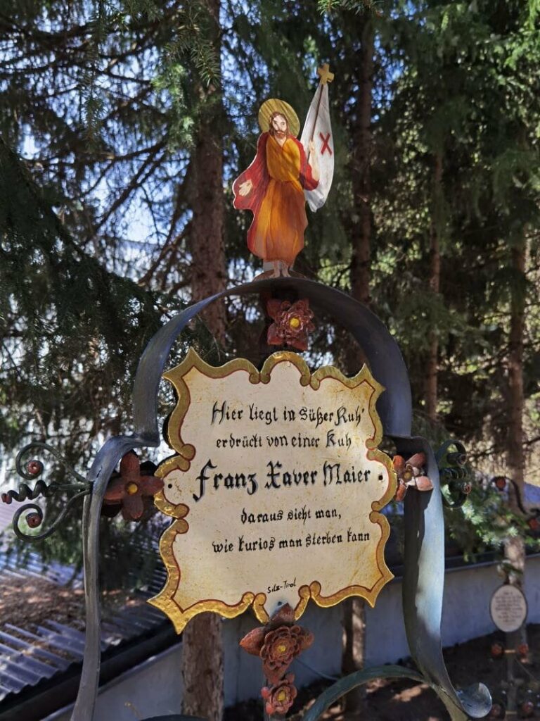 Lustiger Friedhof Kramsach