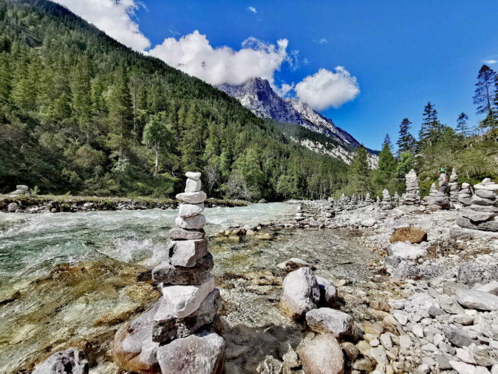 MTB Mittenwald - vom Mittenwald entlang der Isar zum Isarursprung mountainbiken