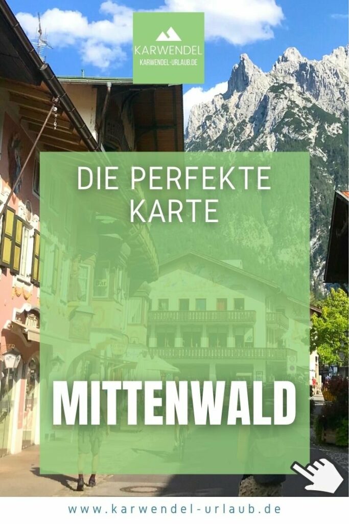 Mittenwald Karte