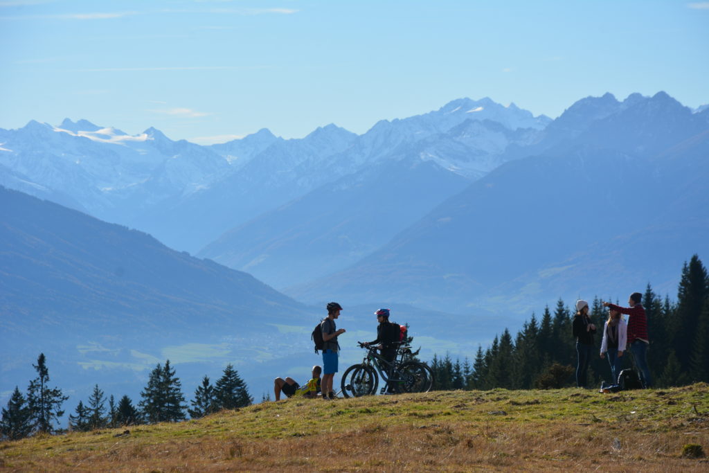 Mountainbiken und wandern im Karwendel