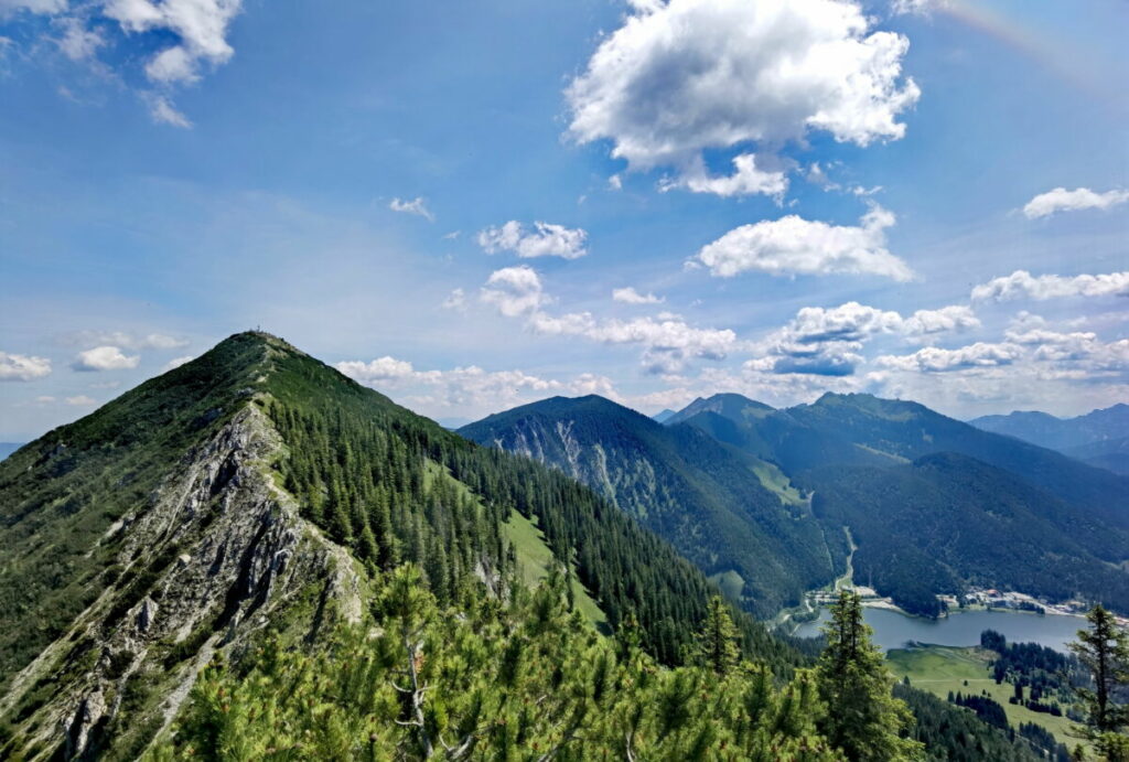 Münchner Hausberge - die Brecherspitze zwischen Schliersee und Spitzingsee ist sehr beliebt