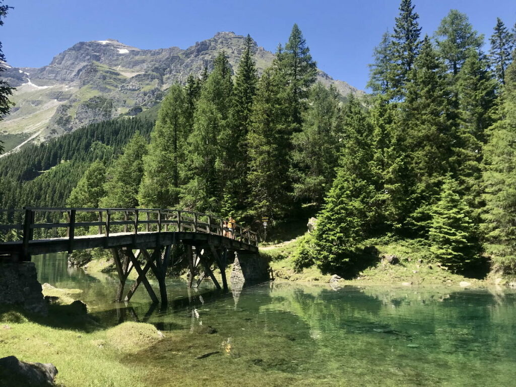 Geheimer See in Österreich: Der Obernberger See nahe Innsbruck