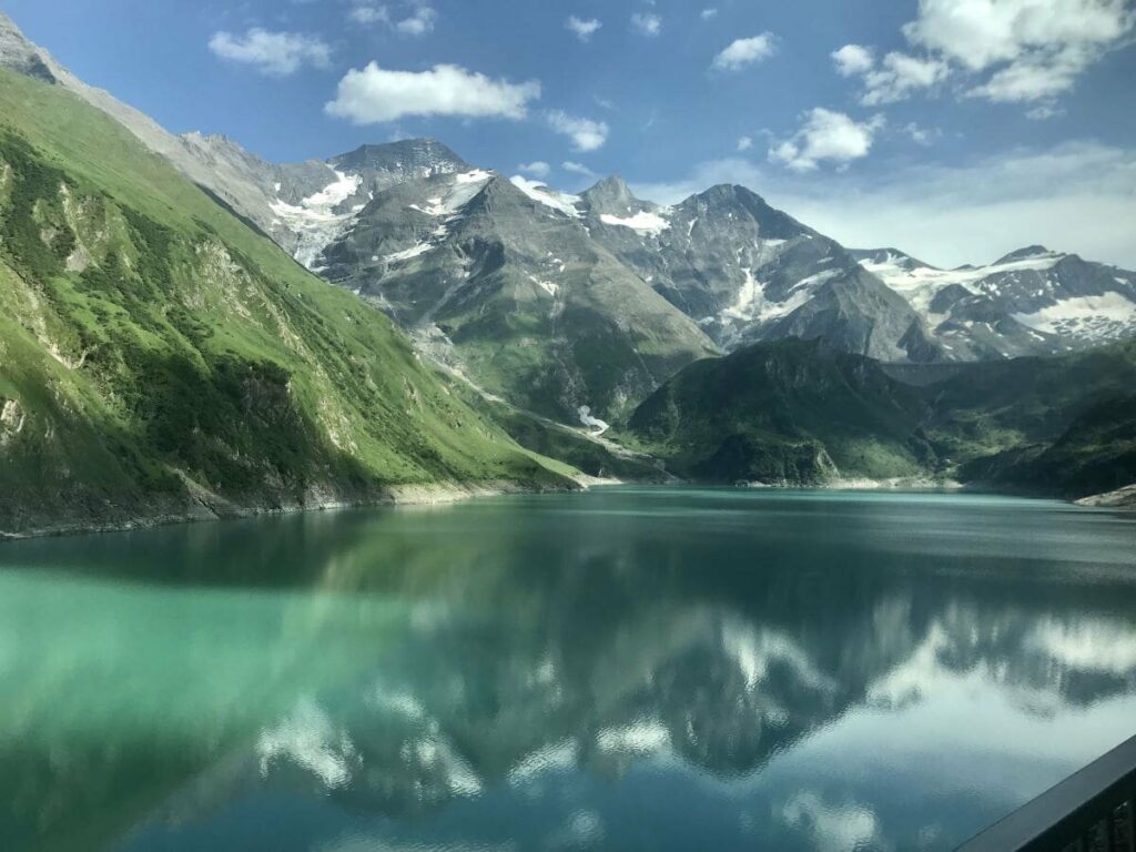 Künstliche Seen in Österreich - die Kaprun Stauseen in den Hohen Tauern