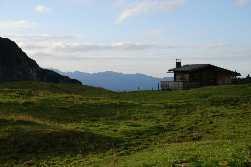 Viel Ruhe auf der Rotwandalm im Herbst