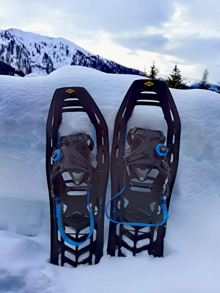 Schneeschuhe Test -  das sind die ATLAS Helium Schneeschuhe