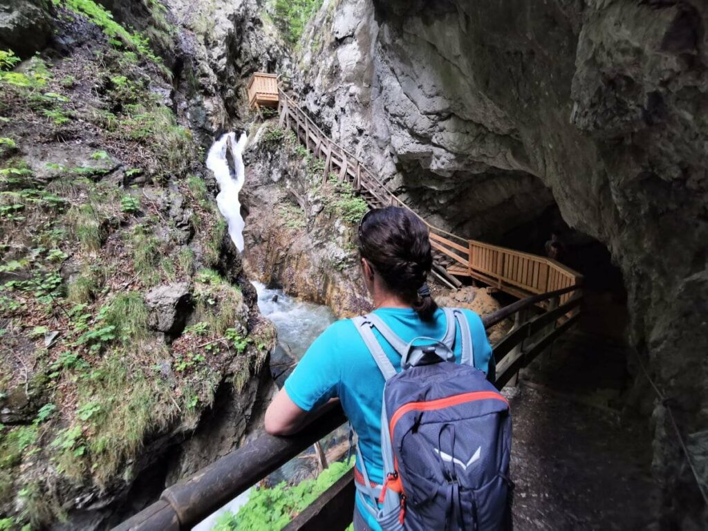 Schwaz wandern - durch die Wolfsklamm hinein ins Karwendel