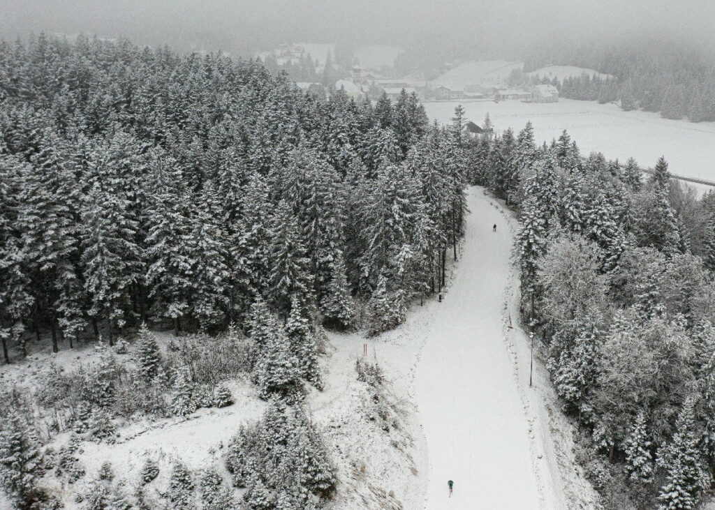 Dank Snowfarming Loipe Seefeld zum Langlaufen in die Leutasch, Bild: TVB Seefeld